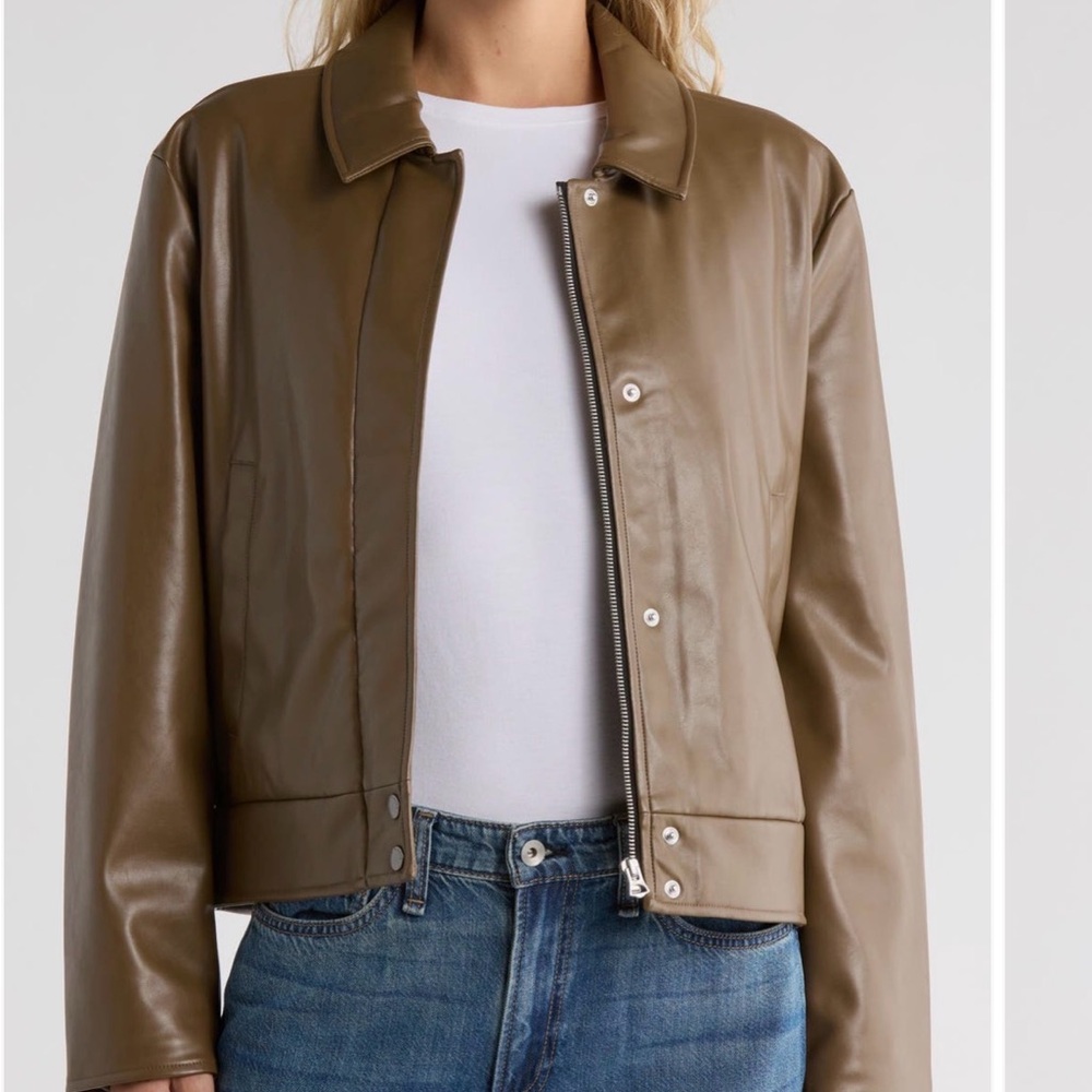 rag & bone NWT Brown Leather Jacket